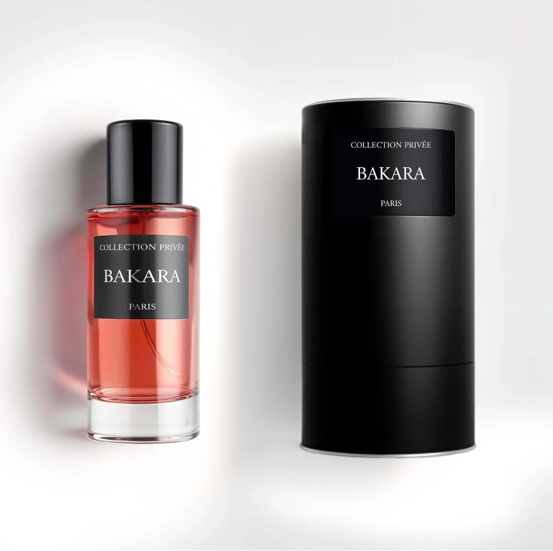 Collection Privée Bakara Royal, Parfum Unisexe, 50 ml, Notes de Safran, Jasmin et Ambre, Fabriqué en France