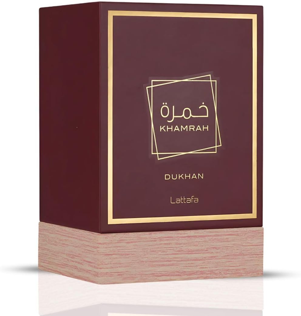 Khamrah Dukhan Parfum de Lattafa 100 ml - Parfum unisexe - Piment fumé et épicé