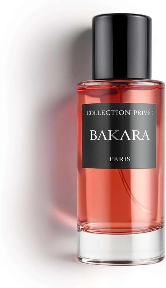 Collection Privée Bakara Royal, Parfum Unisexe, 50 ml, Notes de Safran, Jasmin et Ambre, Fabriqué en France