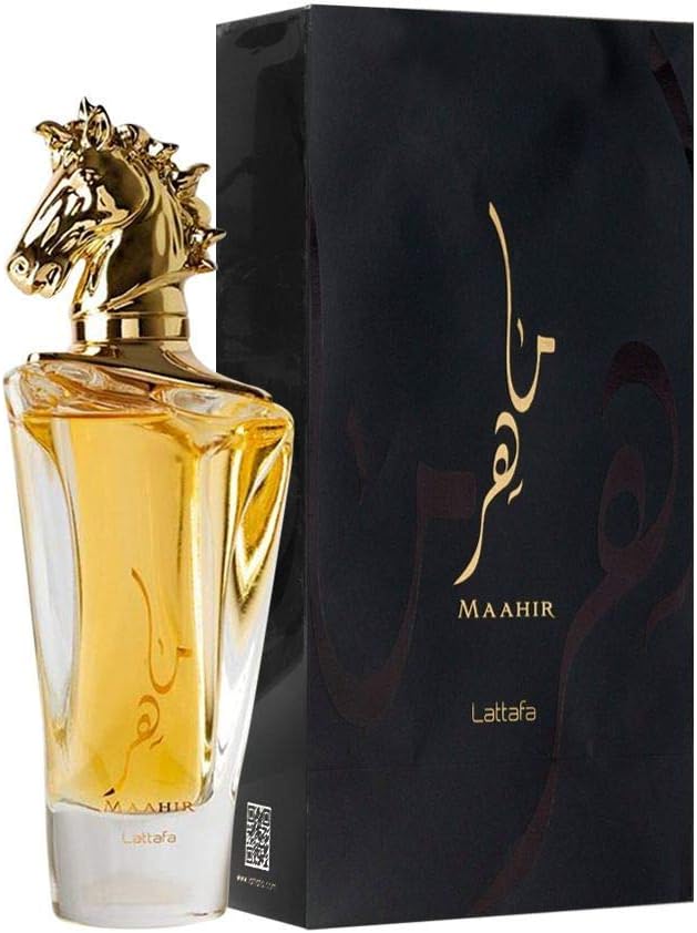 Lattafa Maahir Eau de parfum en spray unisexe 3,4 oz