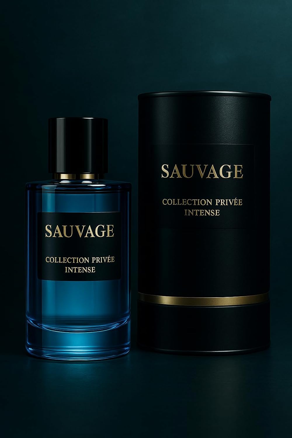 Extrait de Parfum Homme 50ml - Sauvage Collection Privée Intense | Parfum Longue Tenue, Notes Épicées et Boisées | Élégance Masculine et Charisme