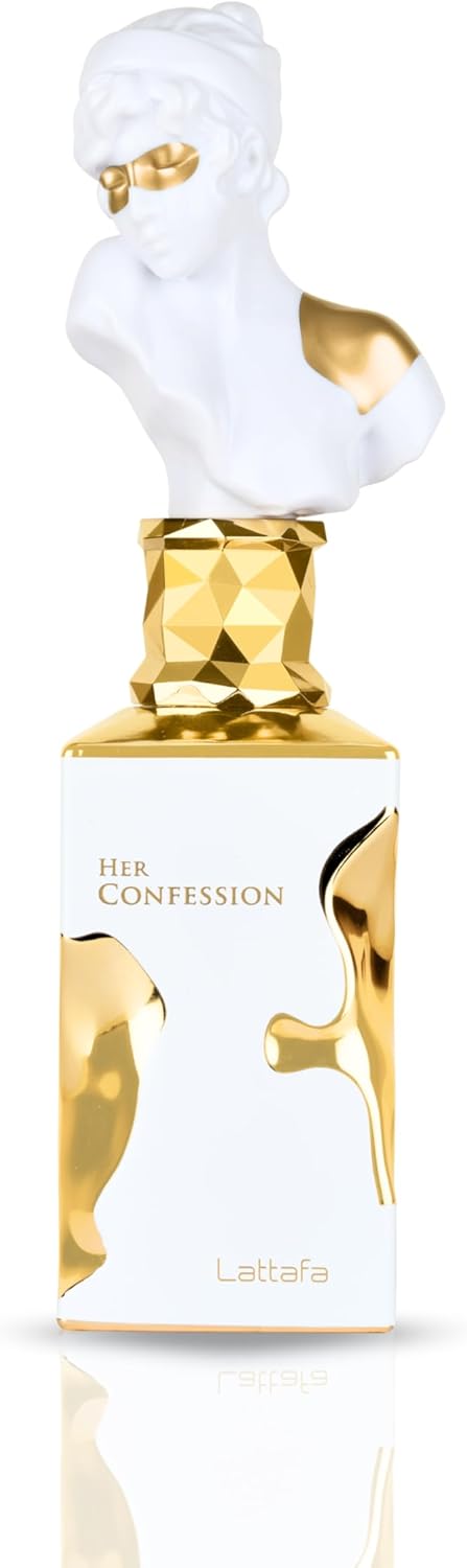 Lattafa Her Confession pour femme Eau de Parfum Spray, 3,4 onces / 100 ml