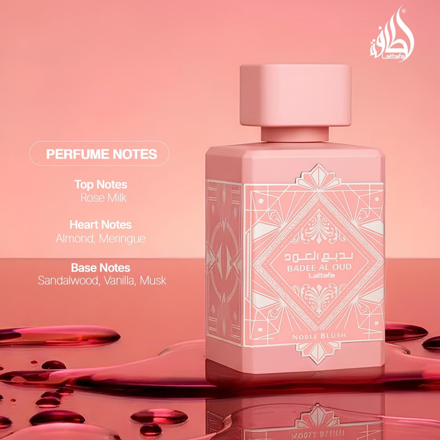 Noble Blush de Badee Al Oud 100ml Eau de parfum par Lattafa